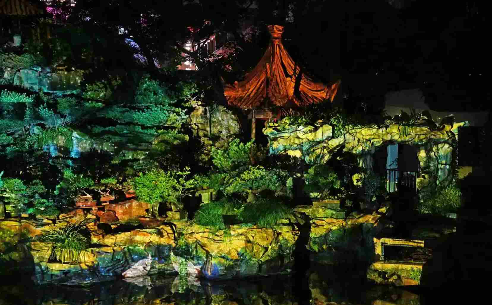 豫园首次开放公众夜游