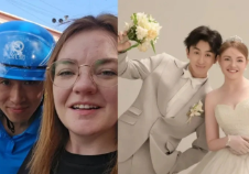 小伙送外卖结识美籍幼师5个月闪婚：靠社牛症俘获妻子芳心
