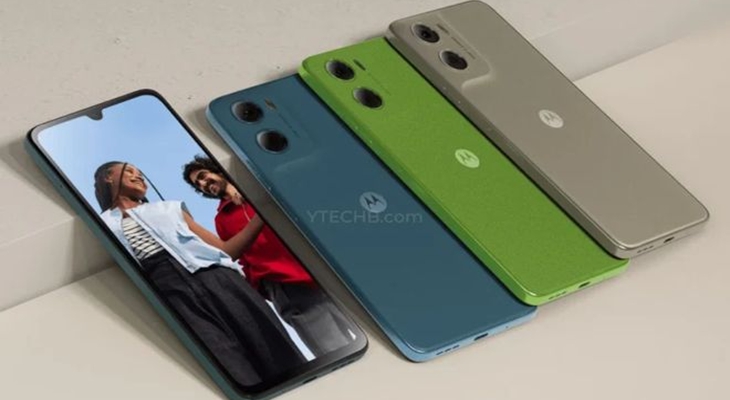 摩托罗拉 Moto G06 手机渲染图首曝