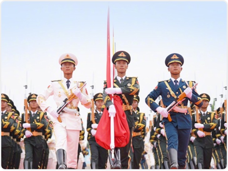 九三阅兵倒计时！天安门地区三次综合演练总体达到预期效果