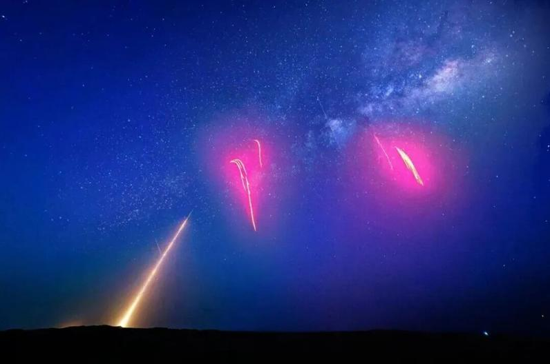 华商头条|西安电子科技大学科学家人工造出浪漫“流星雨”！