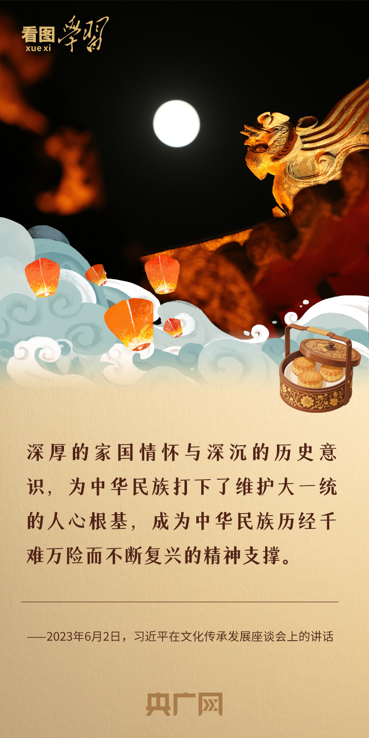 华商头条|看图学习·文脉华章丨月满中秋，感悟中国精神、中国价值、中国力量