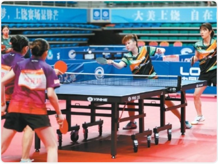 全国乒乓球俱乐部甲A联赛第二站今日开拍 陕西女乒剑指4强