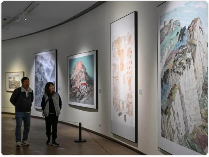 “今日丝绸之路国际美术邀请展”在西安开展