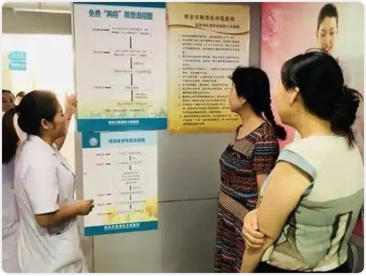 西安市已全面启动城乡适龄妇女免费“两癌”筛查