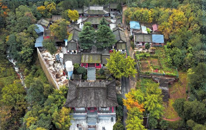 秦岭北麓化羊庙