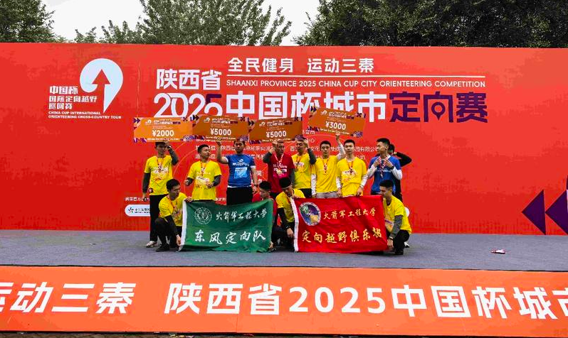 陕西省2025“中国杯”城市定向赛圆满收官