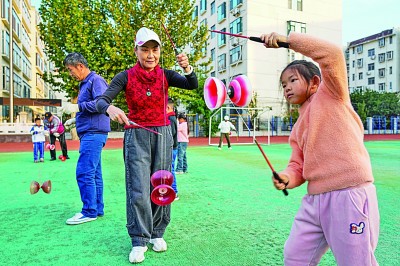 非遗进校园 学习共传承