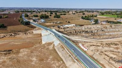 国道307靖边至定边段改建工程通车