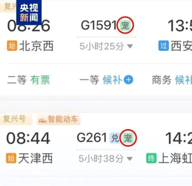 12306购票页面出现“宠”字 咋回事?