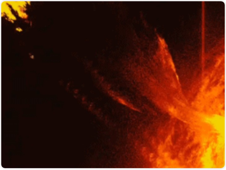 俄科研机构称监测到5个月来最强烈太阳耀斑