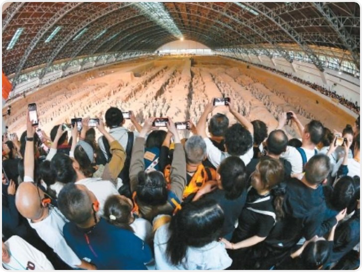 秦始皇帝陵博物院年度接待量创历史新高