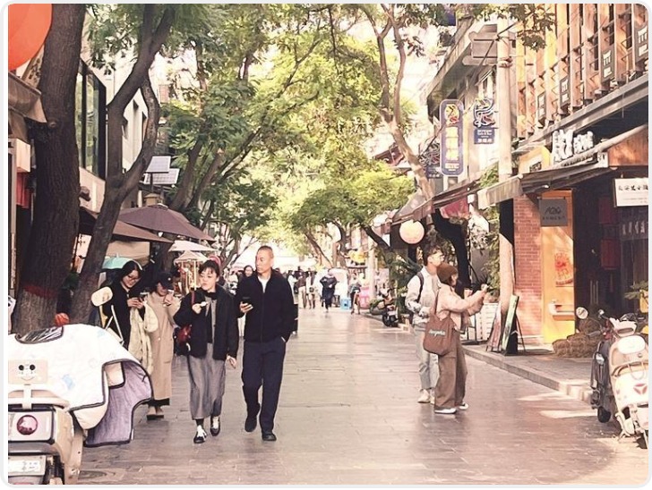 西安老街巷的华丽转身 德福巷:老巷新景入画来