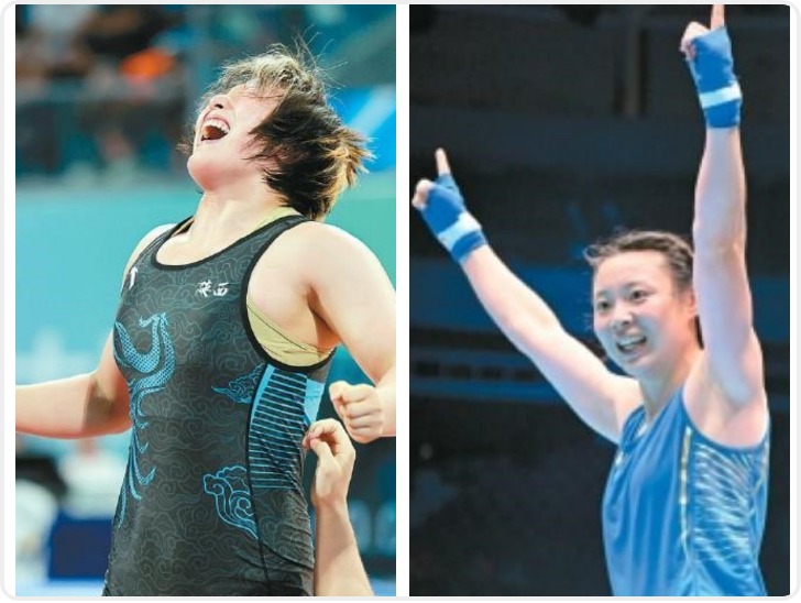 勇夺两金　西安姑娘嫽扎咧