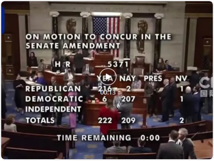 特朗普签了 美政府历史最长“停摆”结束