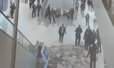 西安龙湖长乐天街发生吊顶脱落事故 三天前刚开业 应急管理局：已到达现场处置