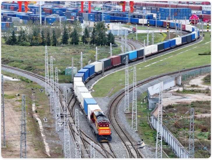 创历年同期最高 中欧班列（西安）2025年开行超5000列