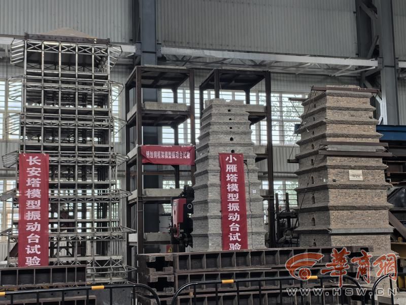 小雁塔试验模型