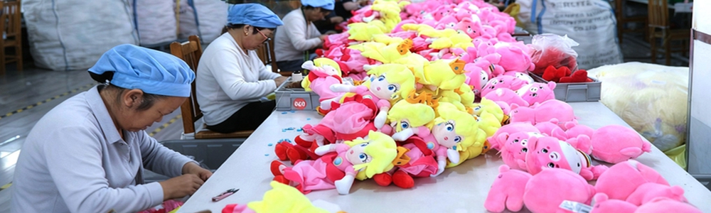 从车间到全球 陕西安康毛绒玩具集群出圈