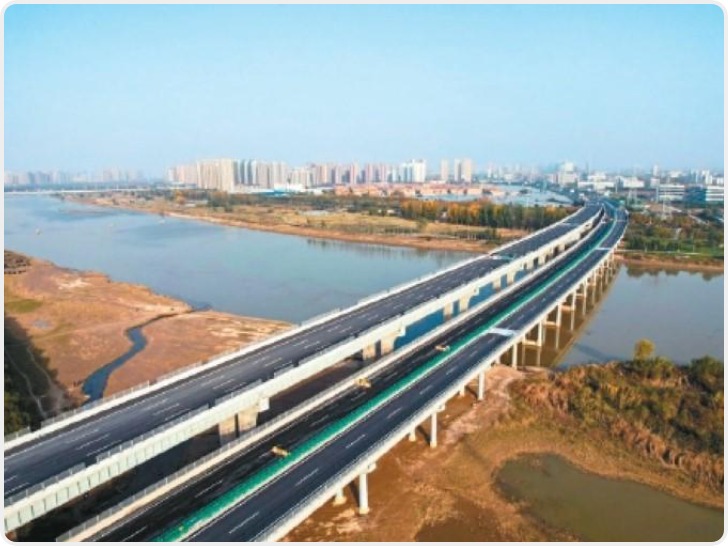 全长24.382公里双向8车道  西兴高速改扩建项目主线全线贯通