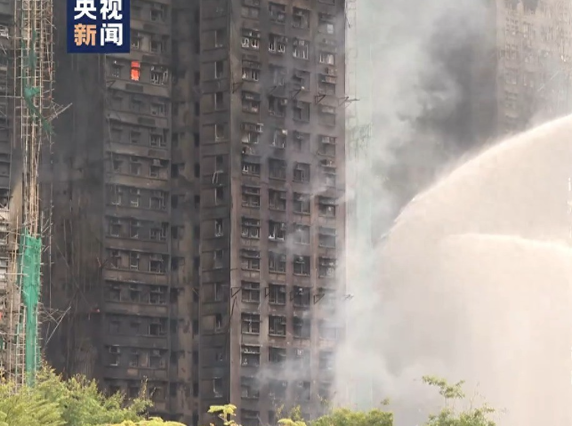 香港消防处副处长：成功在楼内找到生还者