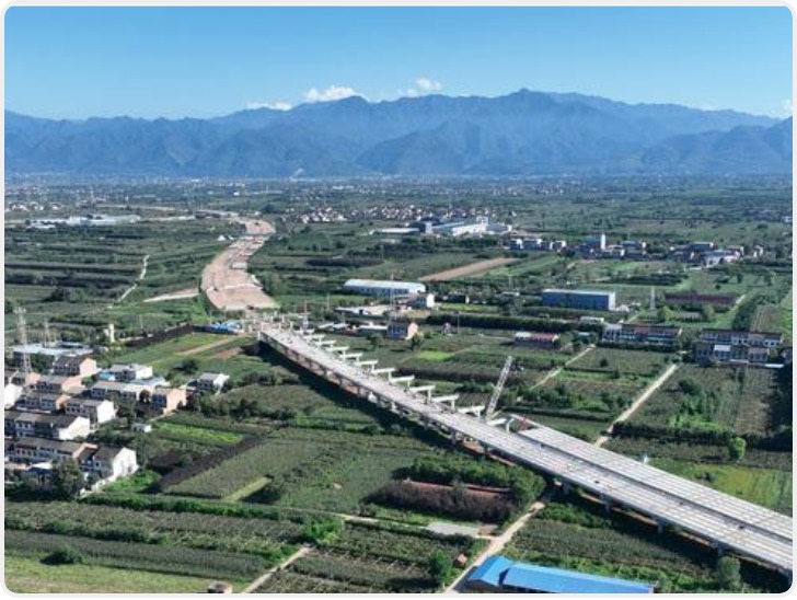 鄠周眉高速公路打造生态旅游路、平安智慧路、品质样板路、PPP示范路