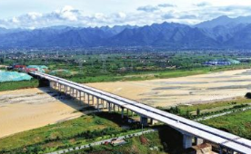 全速推进鄠周眉高速公路建设 让施工效率提升30%以上