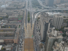 西南二环立交工程提前完工