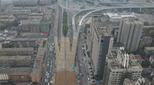 西南二环立交项目工程提前完工