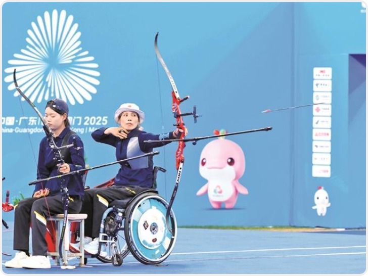 陕西运动员在射箭项目中勇夺4金