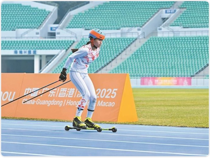 陕西越野滑轮队获2银2铜