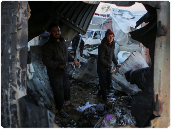 以军空袭加沙南部 至少6人死亡