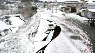 日本青森县近海强震 未来一周大规模地震风险多高？
