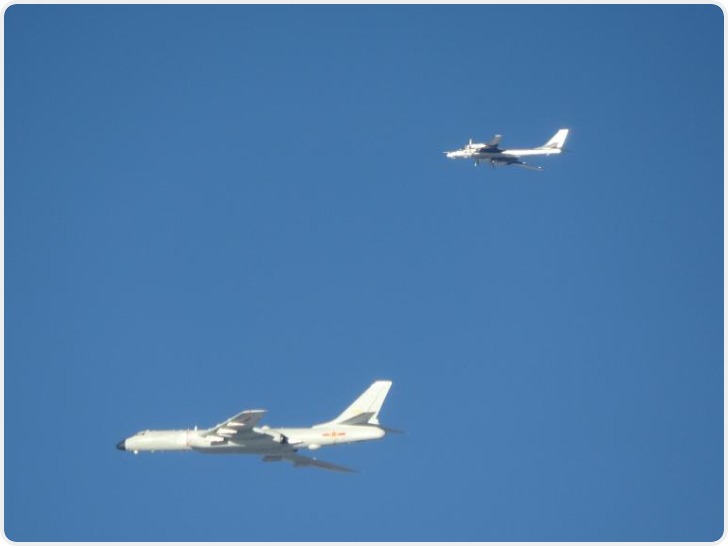 中俄两军组织实施第10次联合空中战略巡航