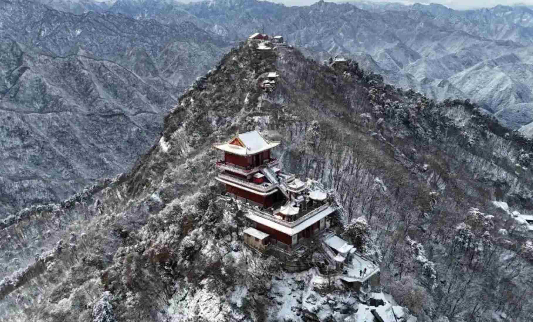 雪如精灵 造访秦岭！西安雪景大片来了