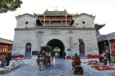 “塞上明珠”榆林古城