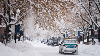 黑龙江发布暴雪红色预警 局地将出现超20毫米降雪