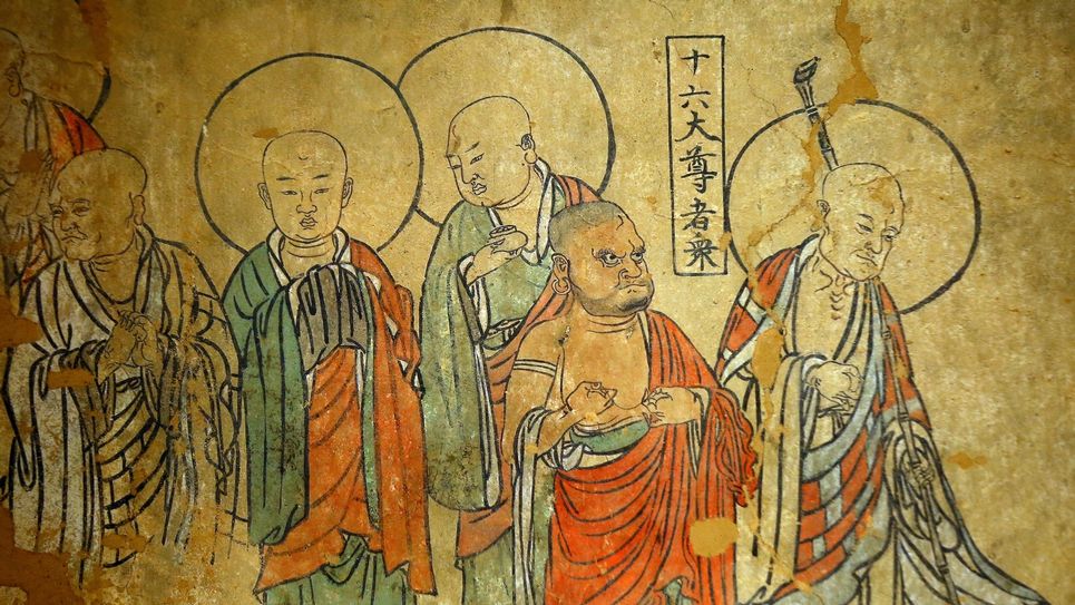 寿峰寺壁画在陕西省美术博物馆开展