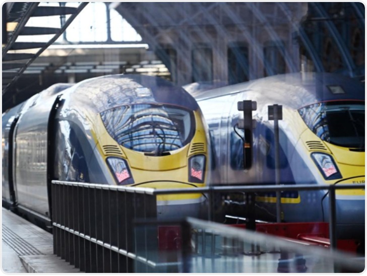 英吉利海峡隧道因故障关闭 欧洲之星全部列车停运