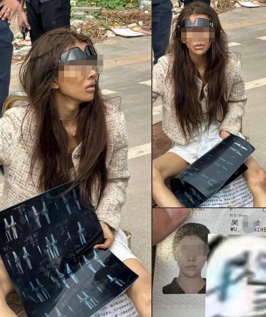 福建20岁女网红在柬埔寨街头流浪 面容憔悴疑似受伤