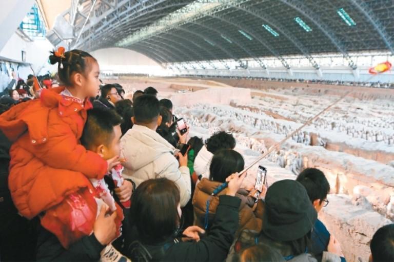 105.78万人次元旦假期陕西文博“热腾腾”