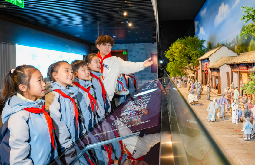 博物馆里学知识