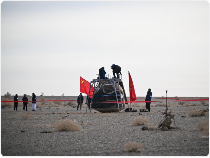 神舟二十号飞船安全顺利返回东风着陆场 