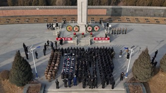 忠魂启程 山西黎城县送三位烈士遗骸回家