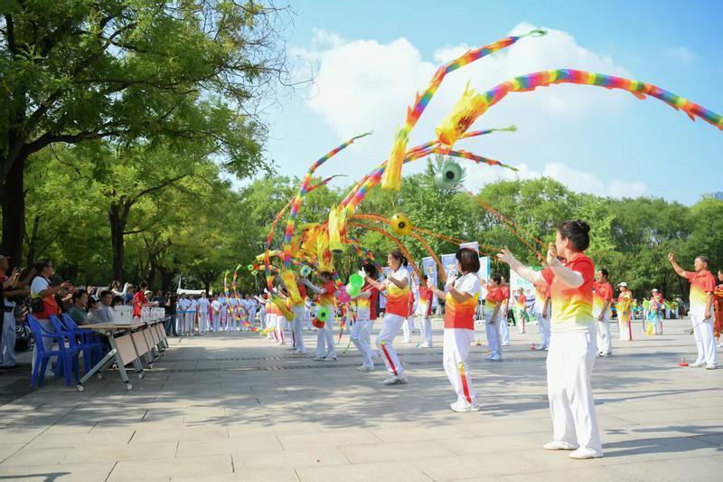 科学健身“五进”活动深受群众喜爱