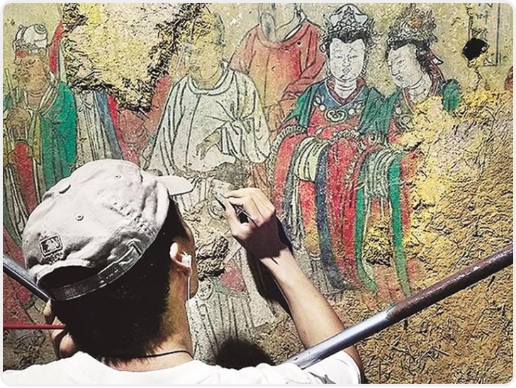 让静态遗产“说话”：罕见“重层壁画”寿峰寺壁画重生记​