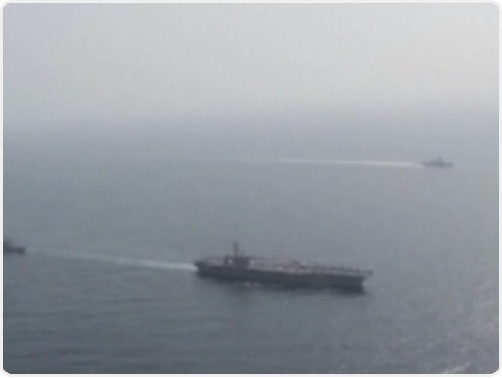 美军：击落一架伊朗无人机 护送一艘美国油轮