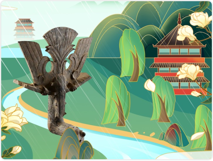 长安・节气藏|一件文物解锁一个节气 雨水