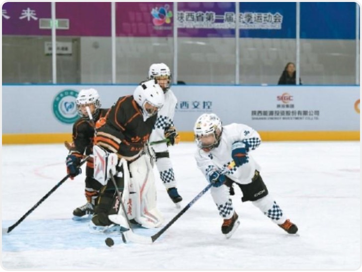 省一冬会（青少年组）冰球比赛落幕 西安队包揽4个组别冠军