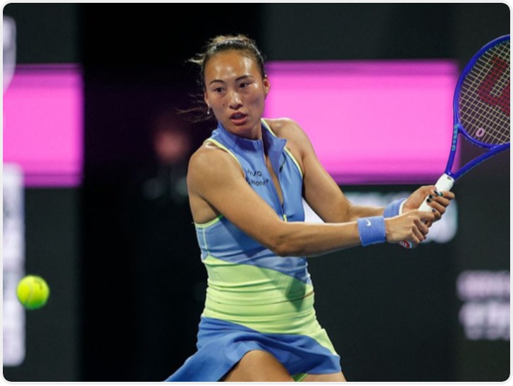 郑钦文止步WTA多哈站16强